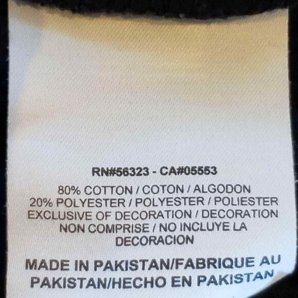 Nike Sweatpants Mens Size Medium M Navy Blue Joggers Club Fleece Wide Leg - Picture 8 of 9